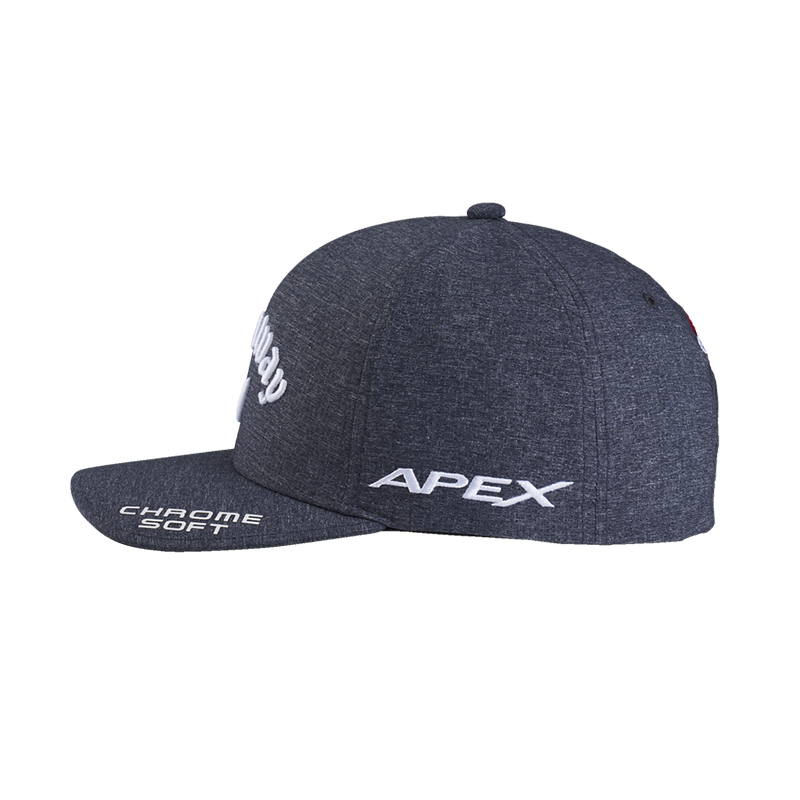 Tour Authentic Performance Pro Hat - Black/White