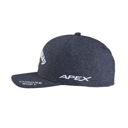 Tour Authentic Performance Pro Hat - Black/White