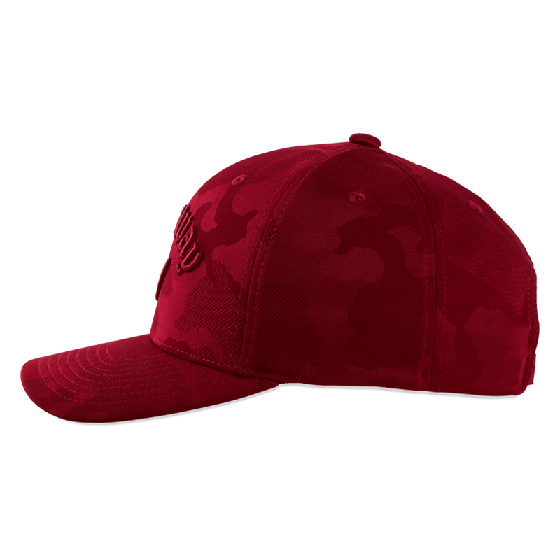 Callaway Camo Snapback Adjustable Cap - Red