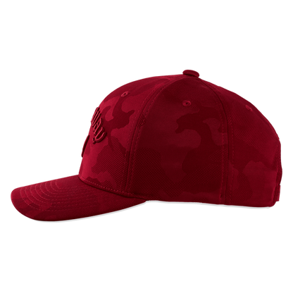 Callaway Camo Snapback Adjustable Cap - Red