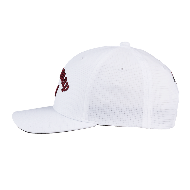 Performance Pro Cap - White/Cardinal