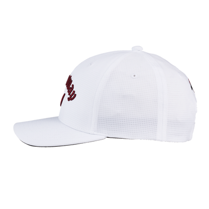 Performance Pro Cap - White/Cardinal