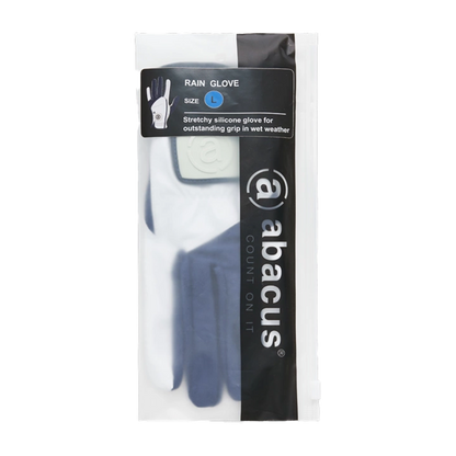 Mens Abacus Rain Glove White/Navy