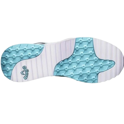 Callaway Women Aurore Golf Shoe - Silver/Blue