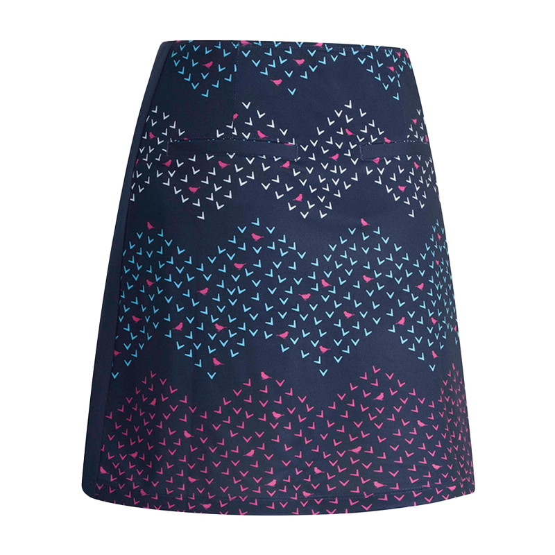 All Over Chev Birdie Printed Skort