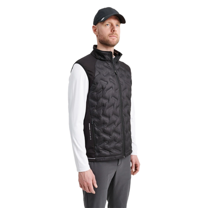 Mens Grove Hybrid Vest Black