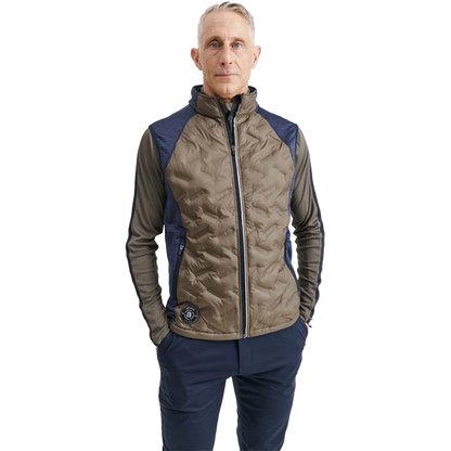 Mens Elgin Hybrid Vest Olive