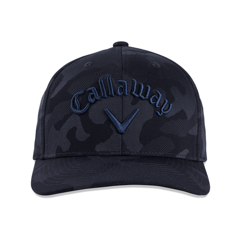 Callaway Camo Snapback Adjustable Cap - Dark Navy