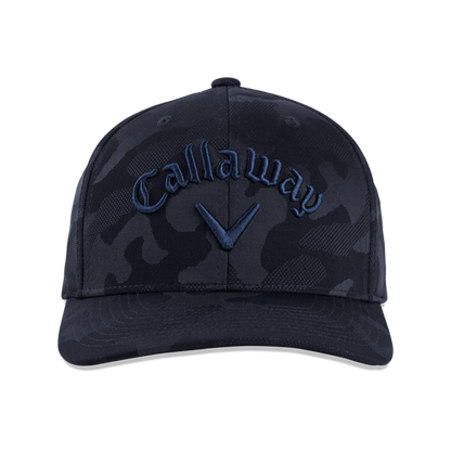 Callaway Camo Snapback Adjustable Cap - Dark Navy