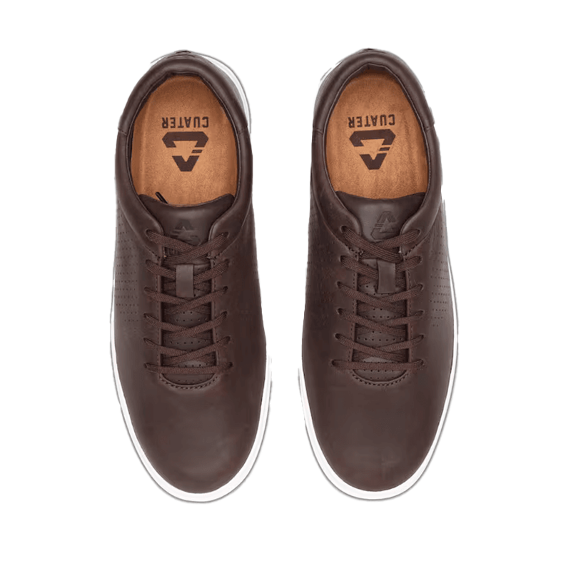 Phenom  Leather Shoe Dark Brown