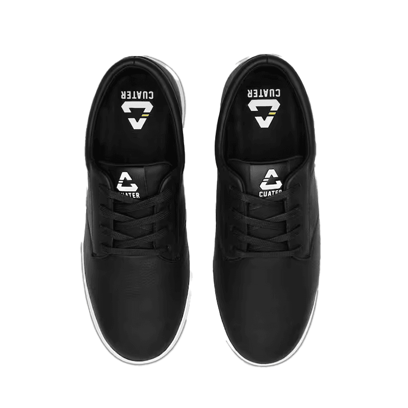 The Wildcard Leather Spikeless Golf Shoe Black