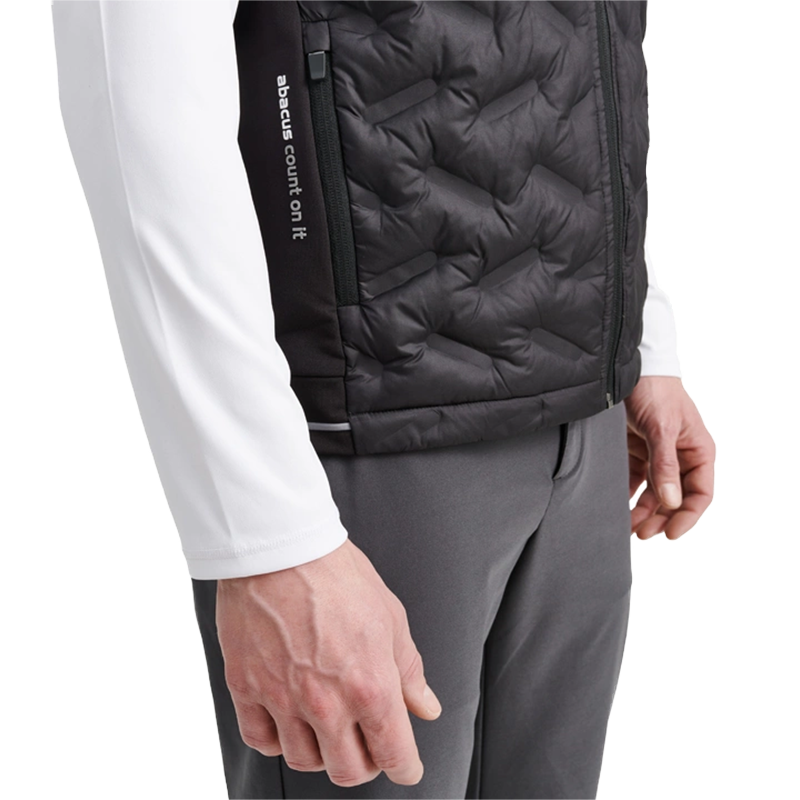 Mens Grove Hybrid Vest Black