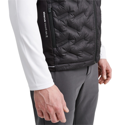 Mens Grove Hybrid Vest Black