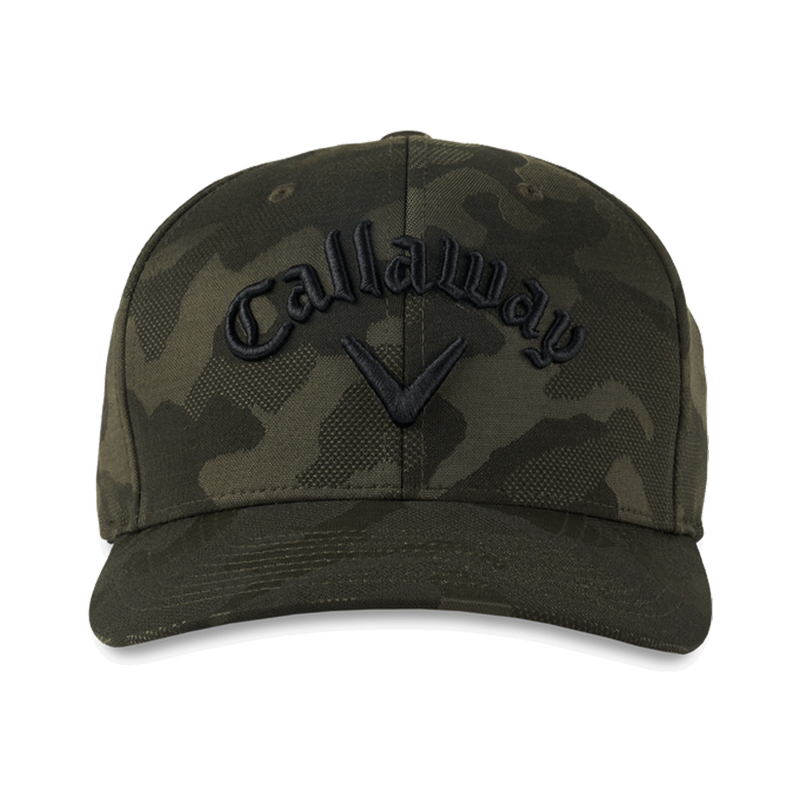 Callaway Camo Snapback Adjustable Cap - Green