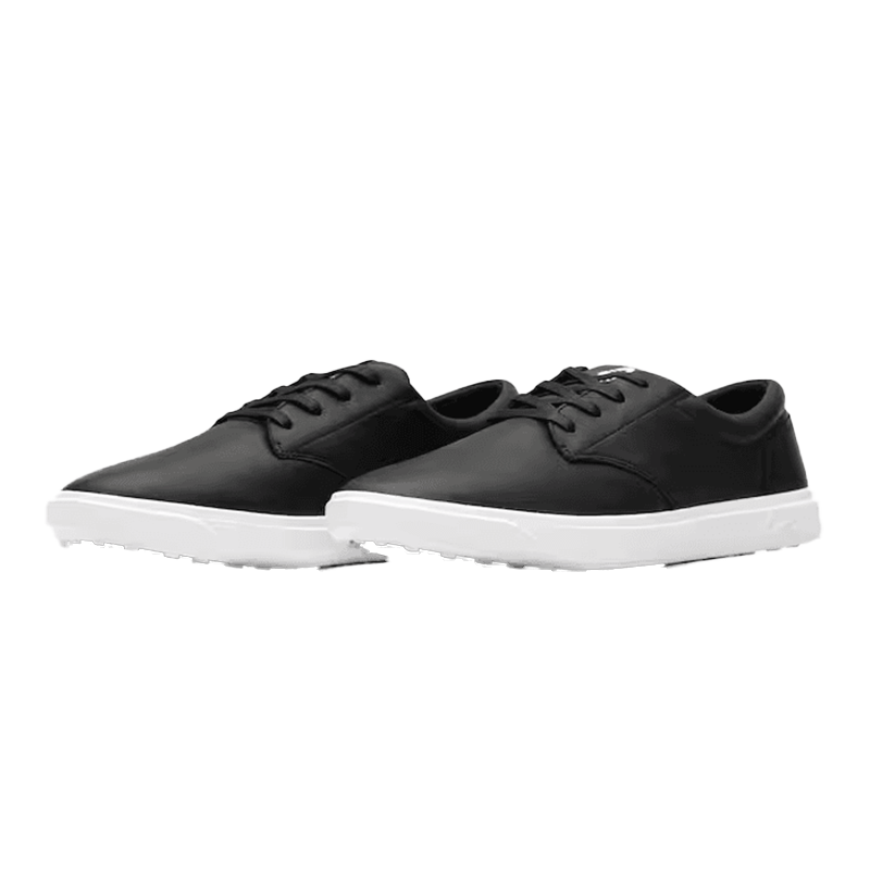 The Wildcard Leather Spikeless Golf Shoe Black