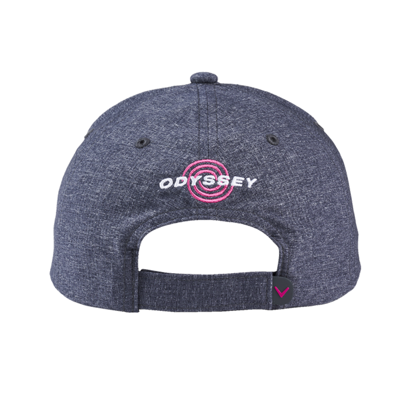 Performance Pro Cap- Black Heather/Pink