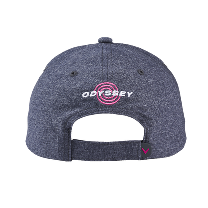 Performance Pro Cap- Black Heather/Pink