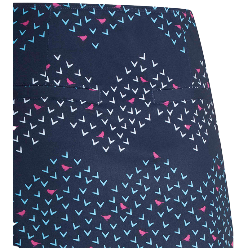 All Over Chev Birdie Printed Skort