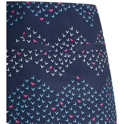 All Over Chev Birdie Printed Skort