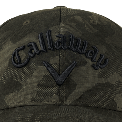 Callaway Camo Snapback Adjustable Cap - Green