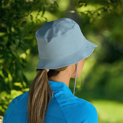 Women's Solar Noon Bucket Hat - Steel Blue