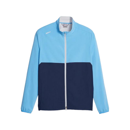 Monterey Wind Golf Jacket- Regal Blue/White Glow