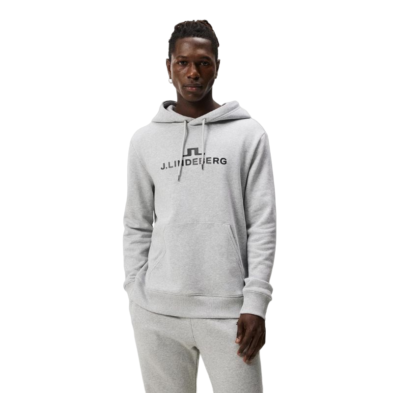 Light Grey Melange Alpha Hood