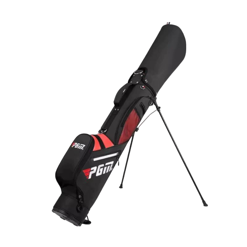 PGM Pro Master Club Stand Bag - Black/Red